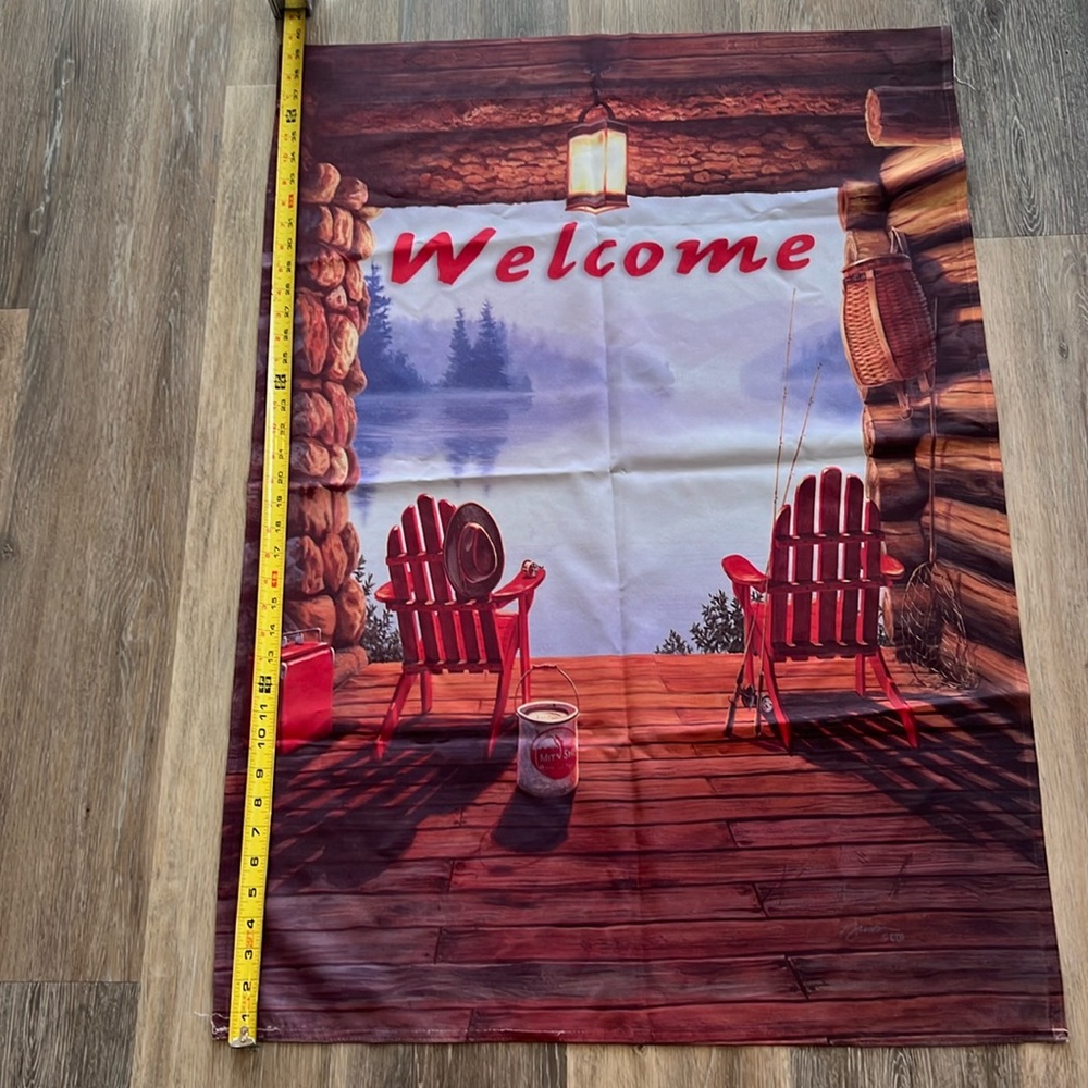 Large garden flag